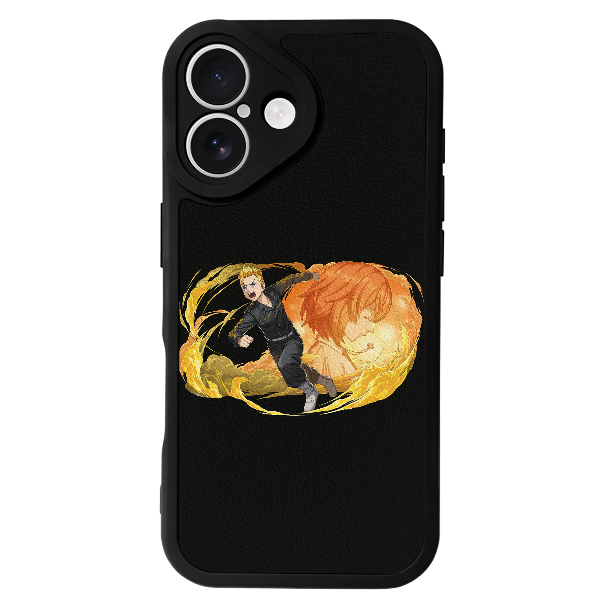 （画像用） 東京リベンジャーズ Tokyo Revengers 【iPhone 16シリーズ対応】シリコンスマホケース（レザー調） 材質：シリコン